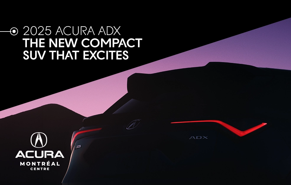 The Acura ADX 2025: The new compact SUV that excites