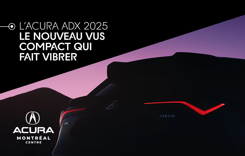 L’Acura ADX 2025 : Le nouveau VUS compact qui fait vibrer