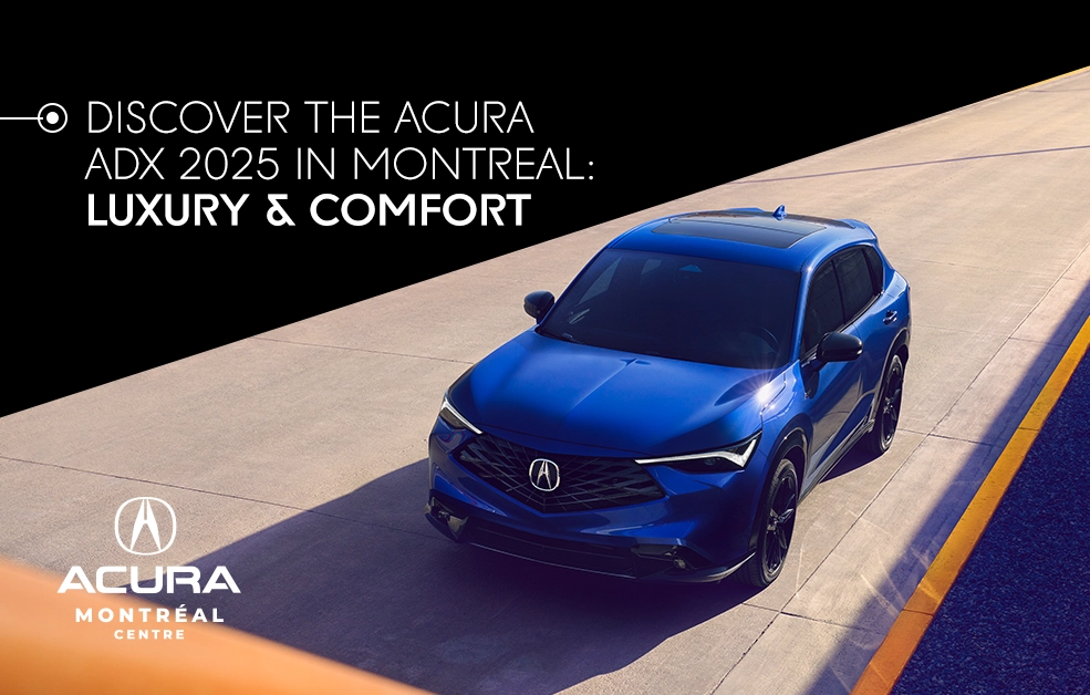 Discover the Acura ADX 2025: The future of luxury