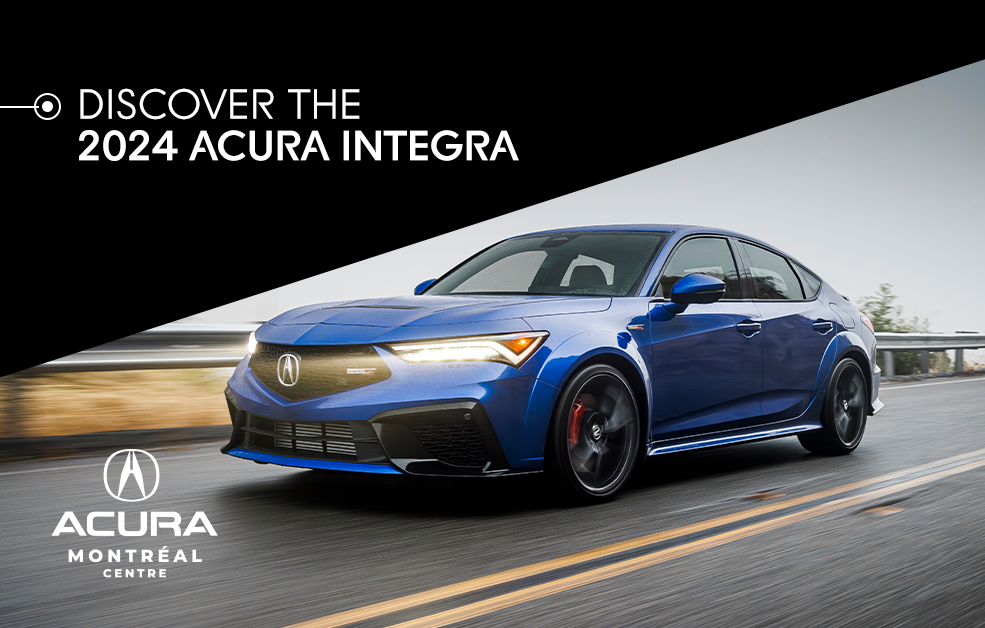 Discover the 2024 Acura Integra: A jewel of safety approved by IIHS