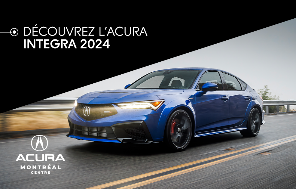 Découvrez l'Acura Integra 2024 : Un bijou de sécurité approuvé par IIHS