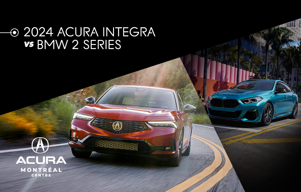 2024 Acura Integra vs. BMW 2 Series: Discover the Advantages of Acura