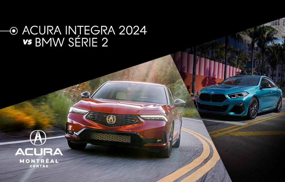 Comparaison Acura Integra 2024 vs. BMW Série 2 : Découvrez les Avantages d'Acura
